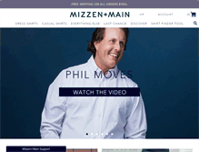 Tablet Screenshot of mizzenandmain.com